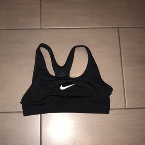 Nike pro sports bra (Black)